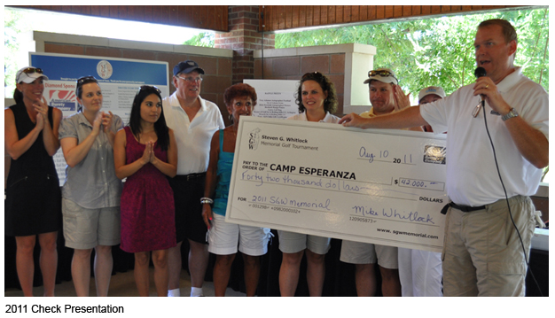 Bail profession bonds with charity 2011 check presentation2